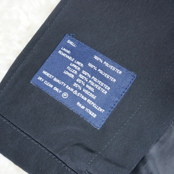 Polo Ralph Lauren Trench Coat Quilted Liner Men XL Black All Weather Resistant - Picture 5 of 16